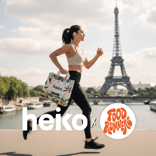 Heiko x Food Runners Club : quand la course à pied rencontre le fast good !